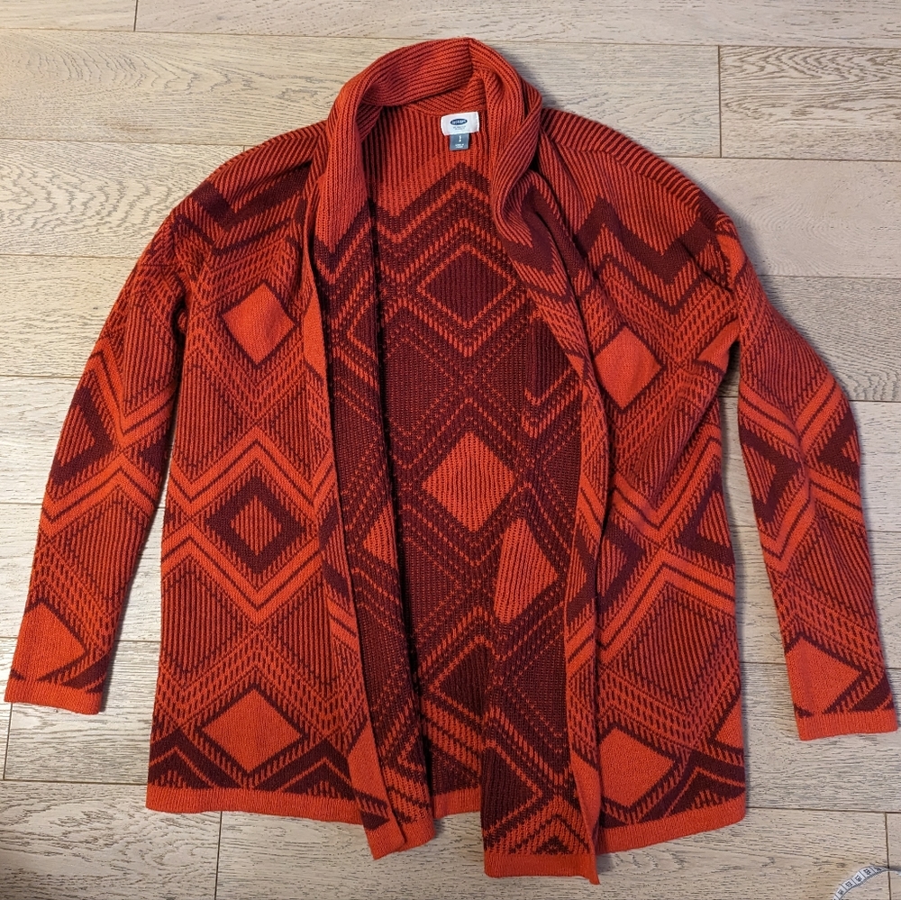 Old Navy Cotton Blend Cardigan, size small